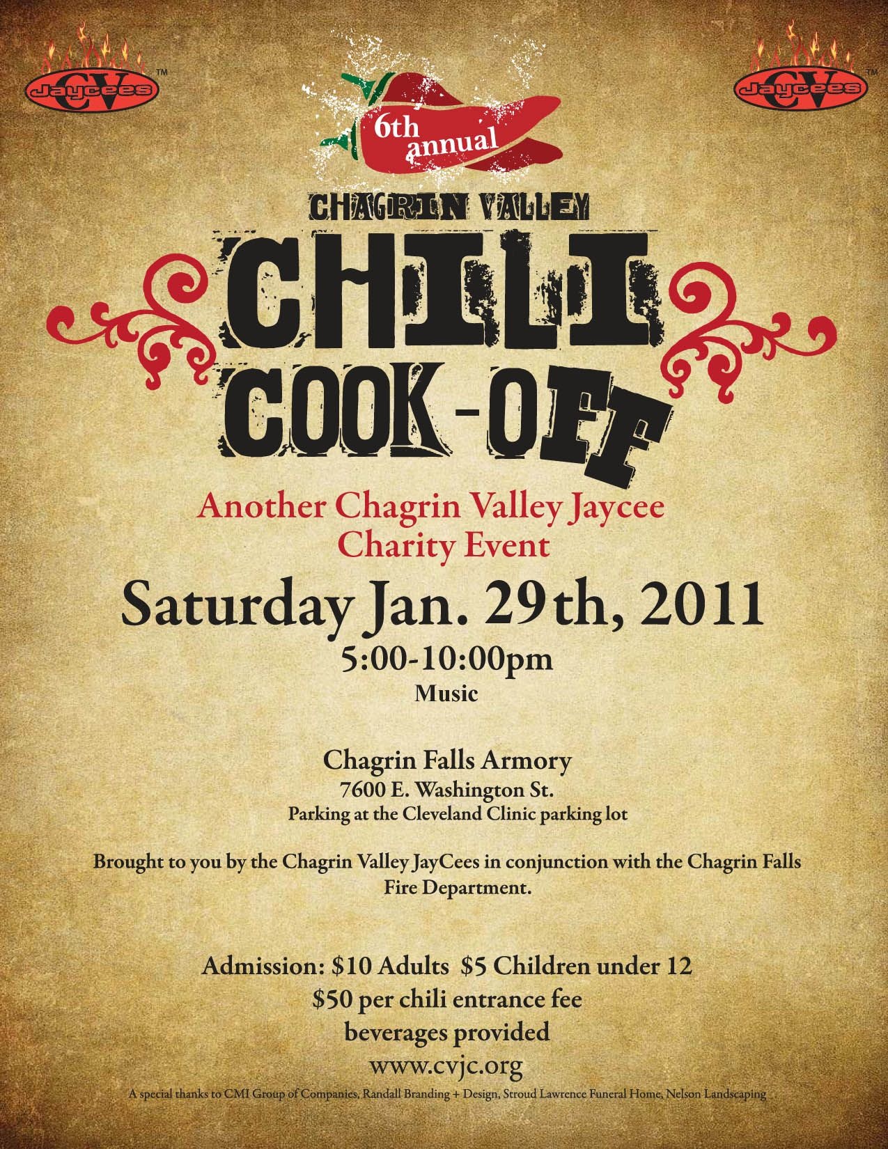 Chili Cook Off Flyer Template Free Printable - Wow - Image - Free Printable Flyers