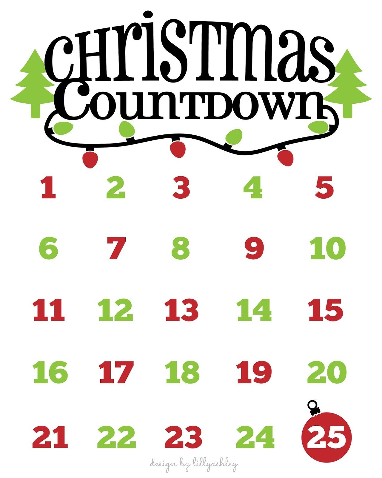 countdown calendar