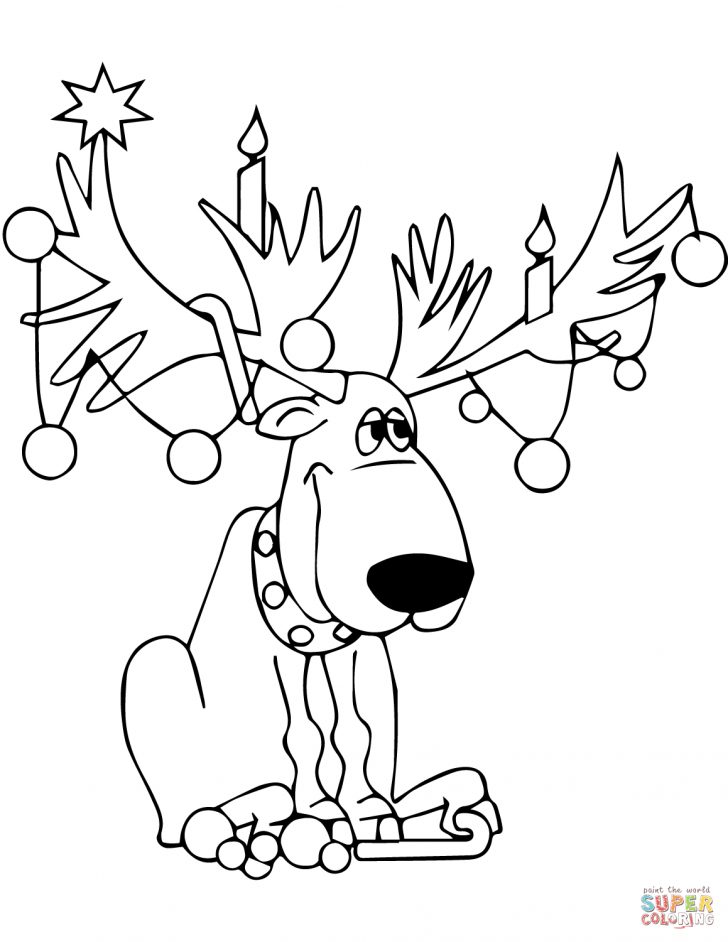 Free Printable Christmas Lights Coloring Pages