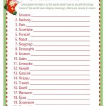 Christmas Word Scramble (Free Printable)   Flanders Family Homelife   Free Printable Christmas Puzzle Games