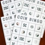 Coin Bingo Free Printable | Cub Scouts | Bingo, Money Bingo   Free Printable Game Money
