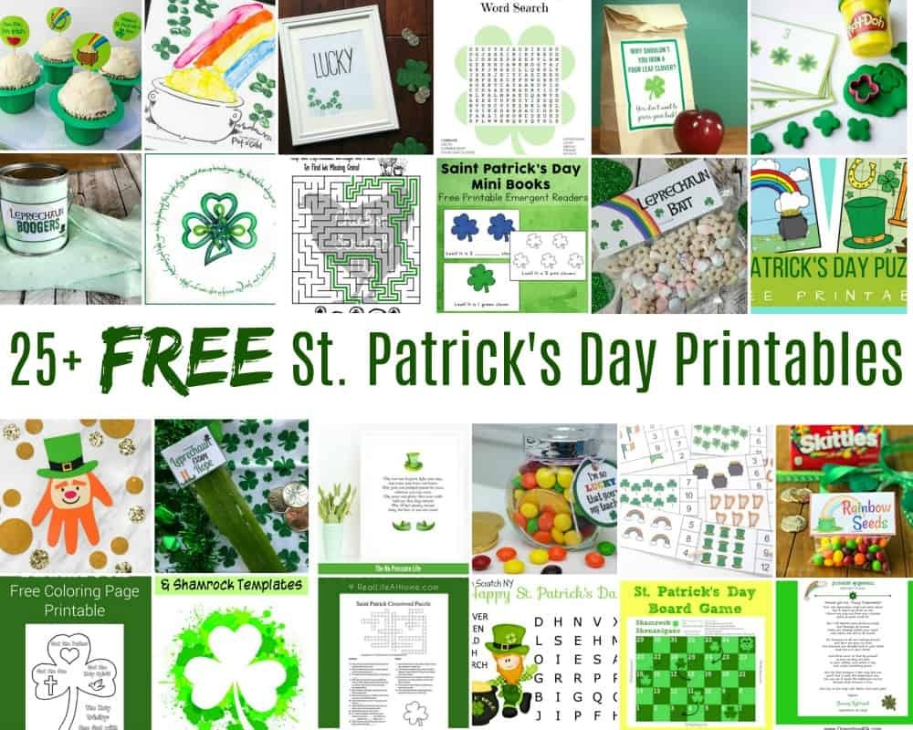 Collection Of Free St. Patrick&amp;#039;s Day Printables (25+ Printables - Free St Patrick&amp;amp;#039;s Day Printables