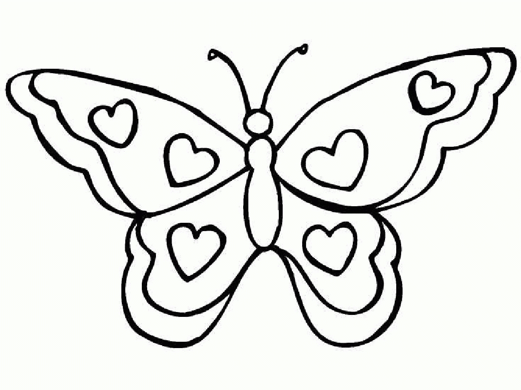 Coloring Ideas : Free Printable Butterflyring Pages For Kids In - Butterfly Free Printable Coloring Pages