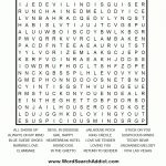 Coloring ~ Large Print Word Search Printable Free Picnic Foods   Free Printable Word Search Puzzles Adults Large Print