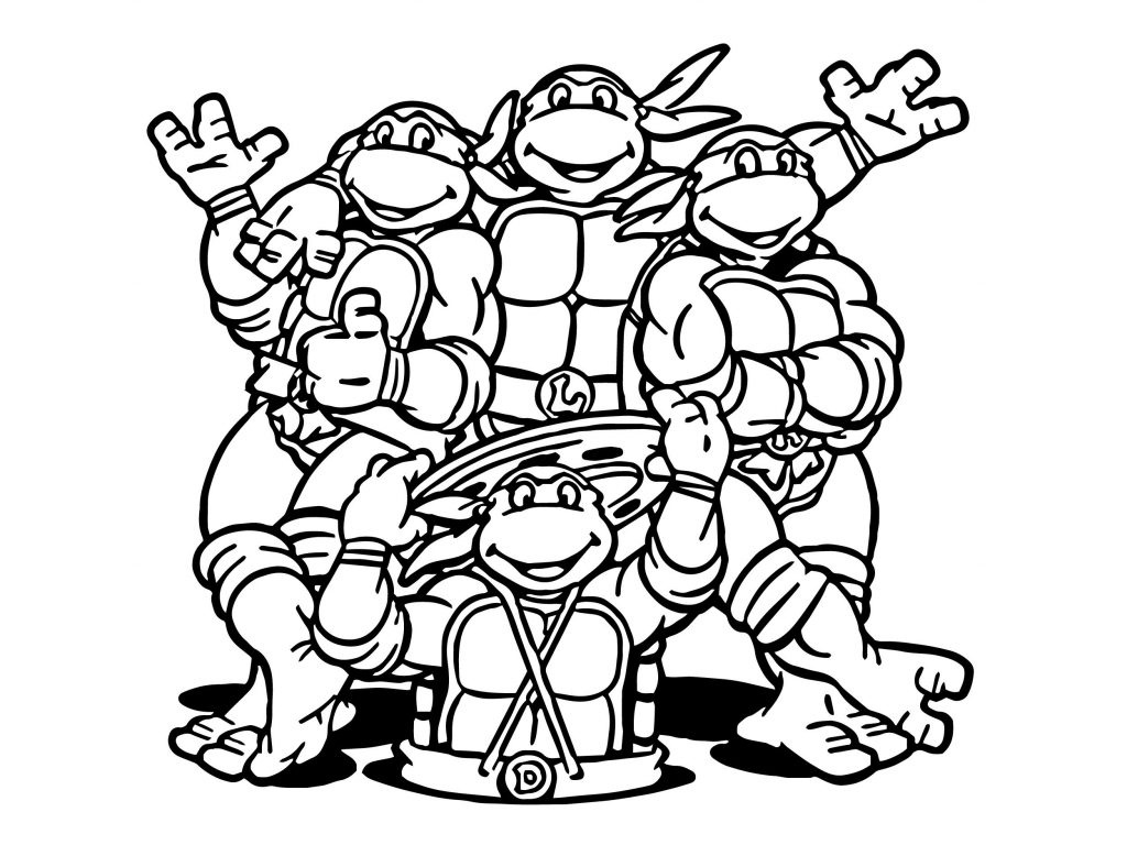 Coloring Page ~ Free Coloring Pages For Teens Teenage Mutant Ninja - Teenage Mutant Ninja Turtles Printables Free