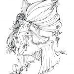 Coloring Pages Ideas: Coloring Pages Ideas Dark Gothic Fairy For   Free Printable Coloring Pages Fairies Adults