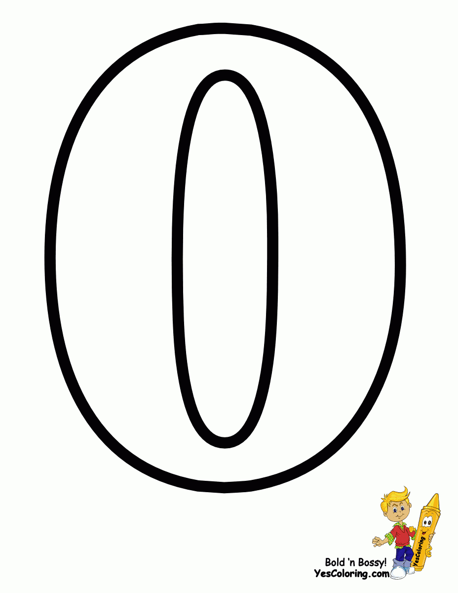 Coloring Pages Letters And Numbers. Letter D Coloring Page Coloring - Free Printable Bubble Numbers