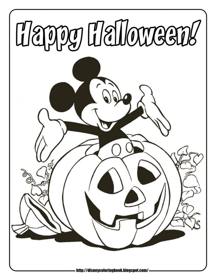 Free Online Printable Halloween Coloring Pages