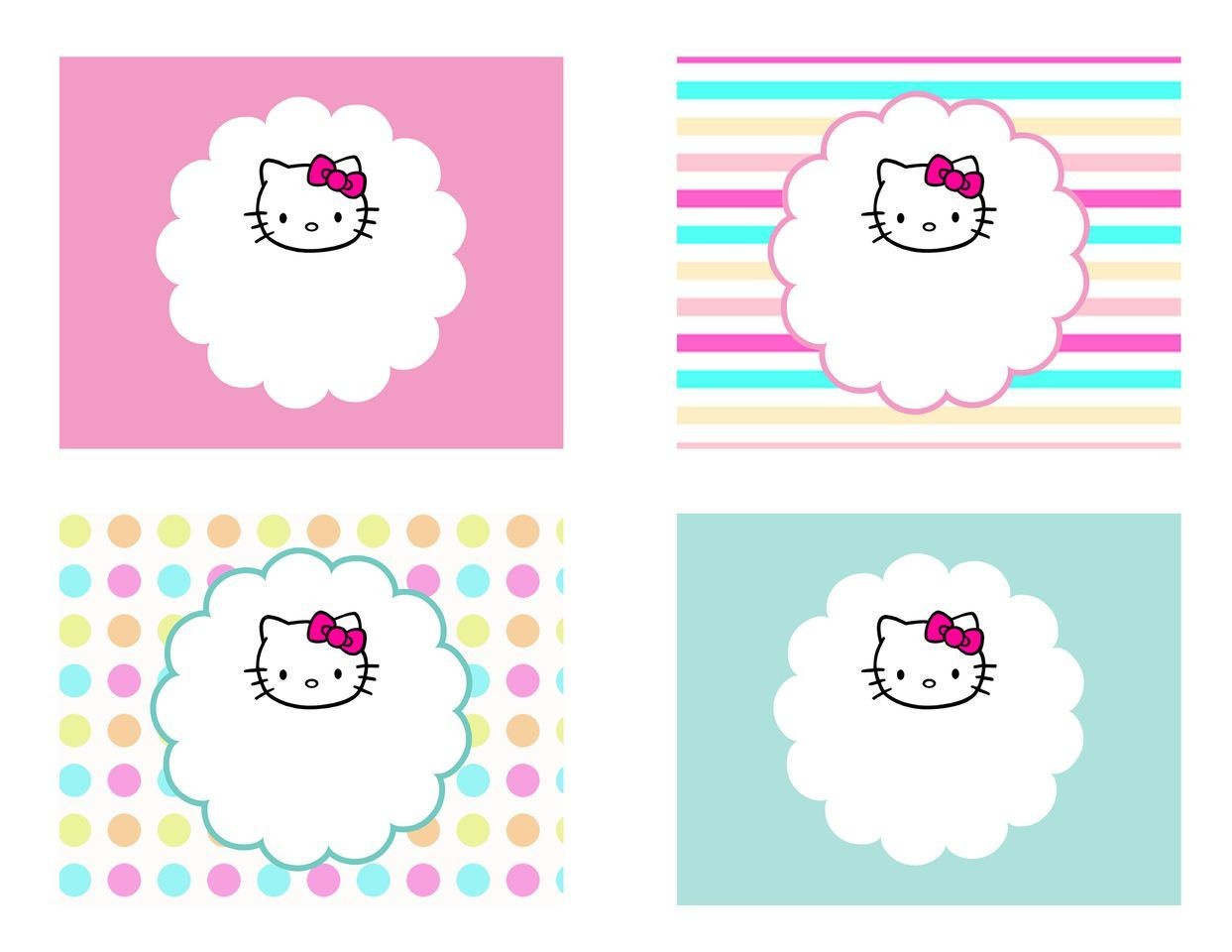 Diy Free Hello Kitty Label | Free Birthday Party Decorations | Hello - Hello Kitty Labels Printable Free
