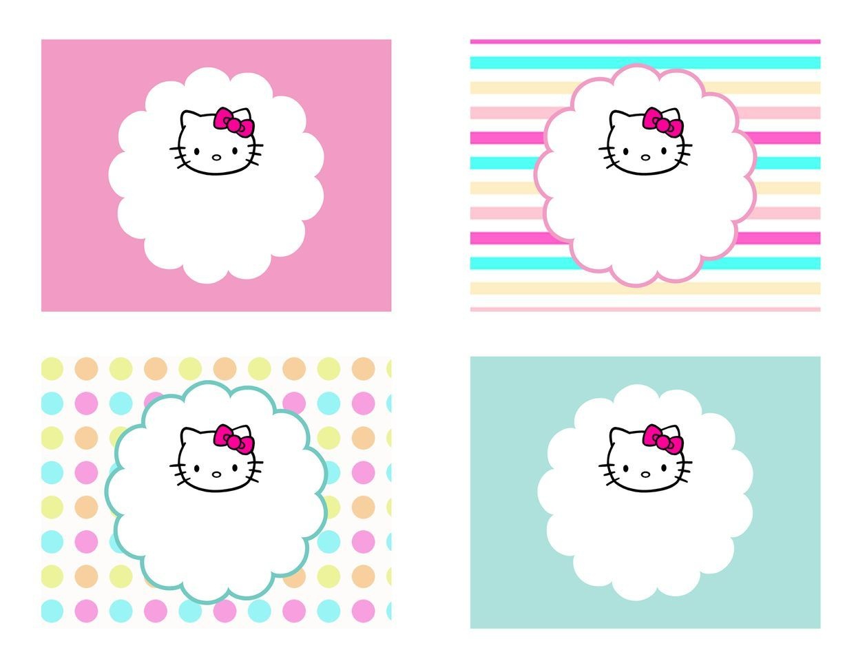 Hello Kitty Labels Printable Free Free Printable