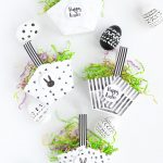 Diy Paper Easter Baskets With Free Printable | Easter | Easter   Free Printable Easter Baskets