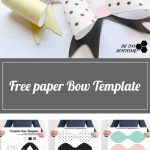 Diy Printable Paper Bow With Template | Diy Gift Wrap Ideas | Bow   Free Printable Bow Template