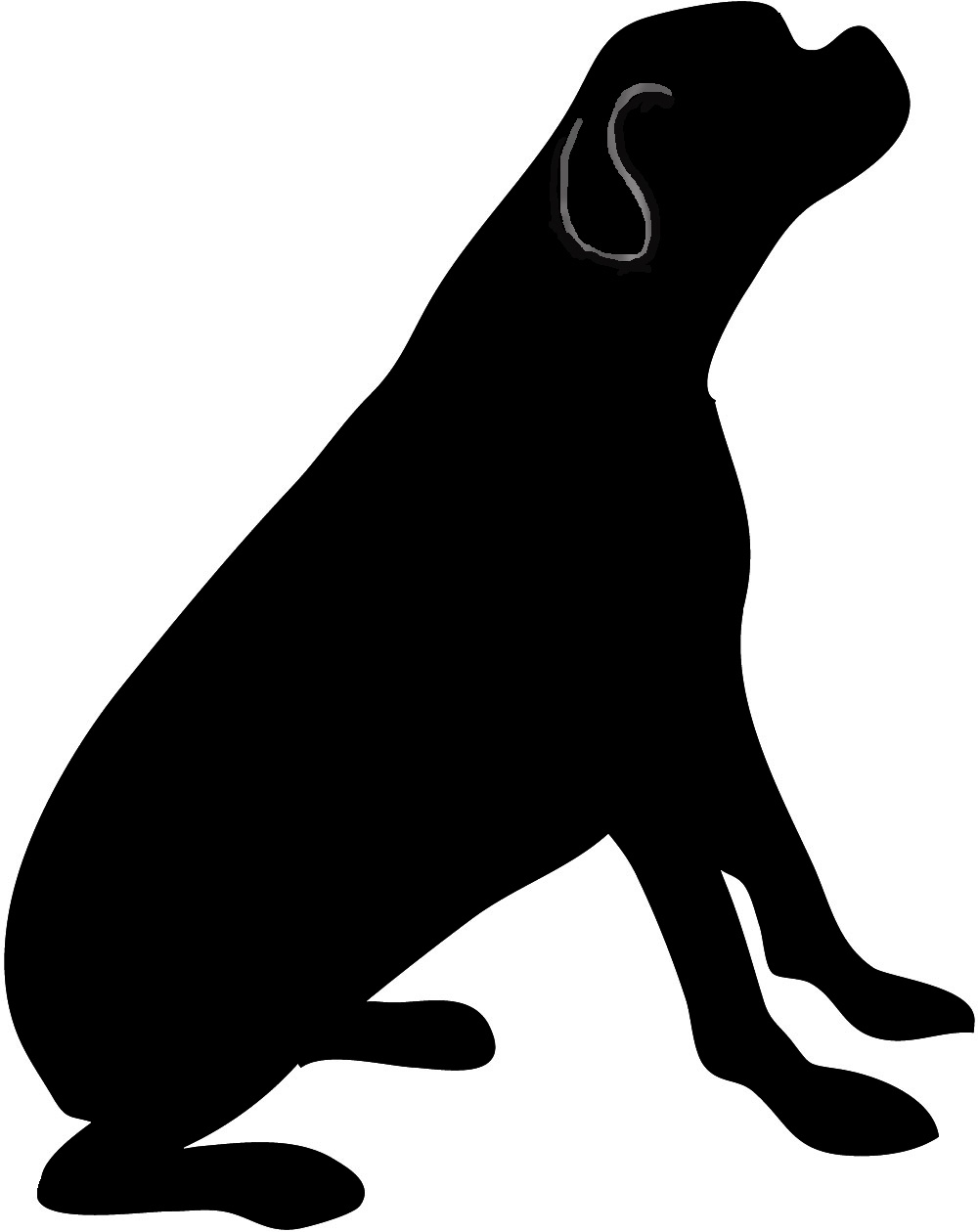 Dog Silhouette - Free Printable Dog Silhouettes