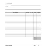 Download Attorney Timesheet Template | Excel | Pdf | Rtf | Word   Free Printable Attorney Timesheets