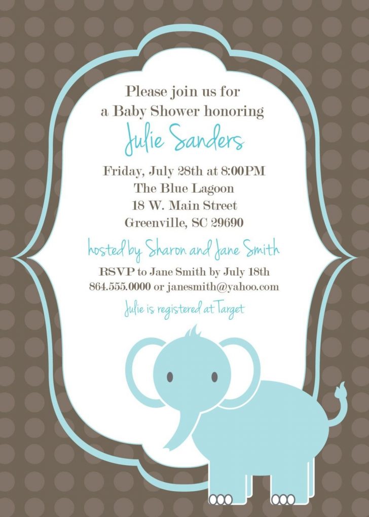 Baby Shower Templates Free Printable