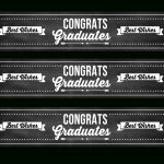 Download These Free Graduation Chalkboard Party Printables! | Catch   Free Printable Water Bottle Labels Graduation