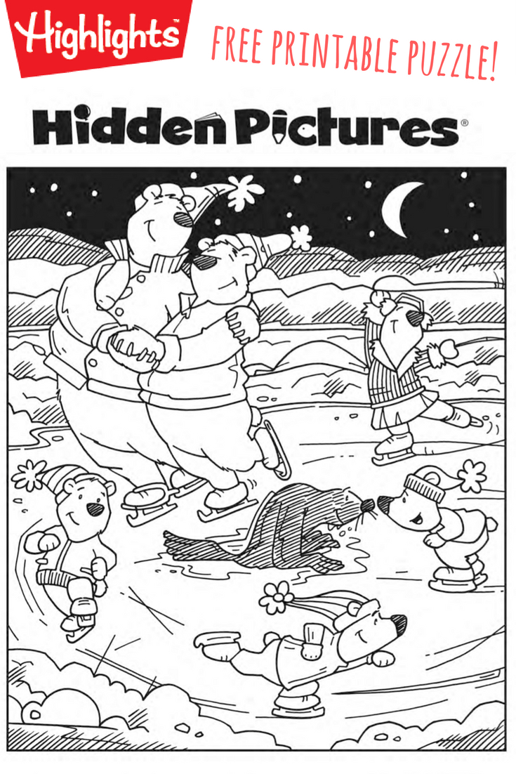 Free Printable Hidden Pictures Valentines Printables
