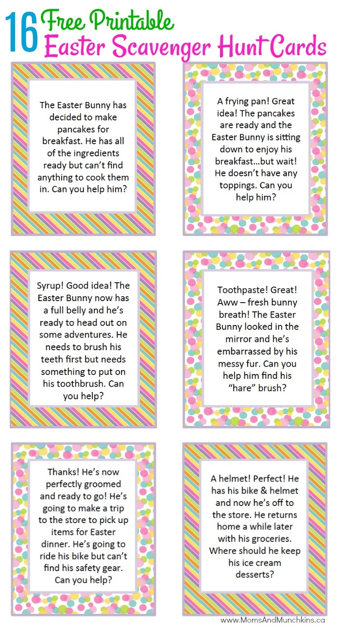 Easter Activities, Free Printables, Party Ideas, Recipes And More - Easter Games For Adults Printable Free