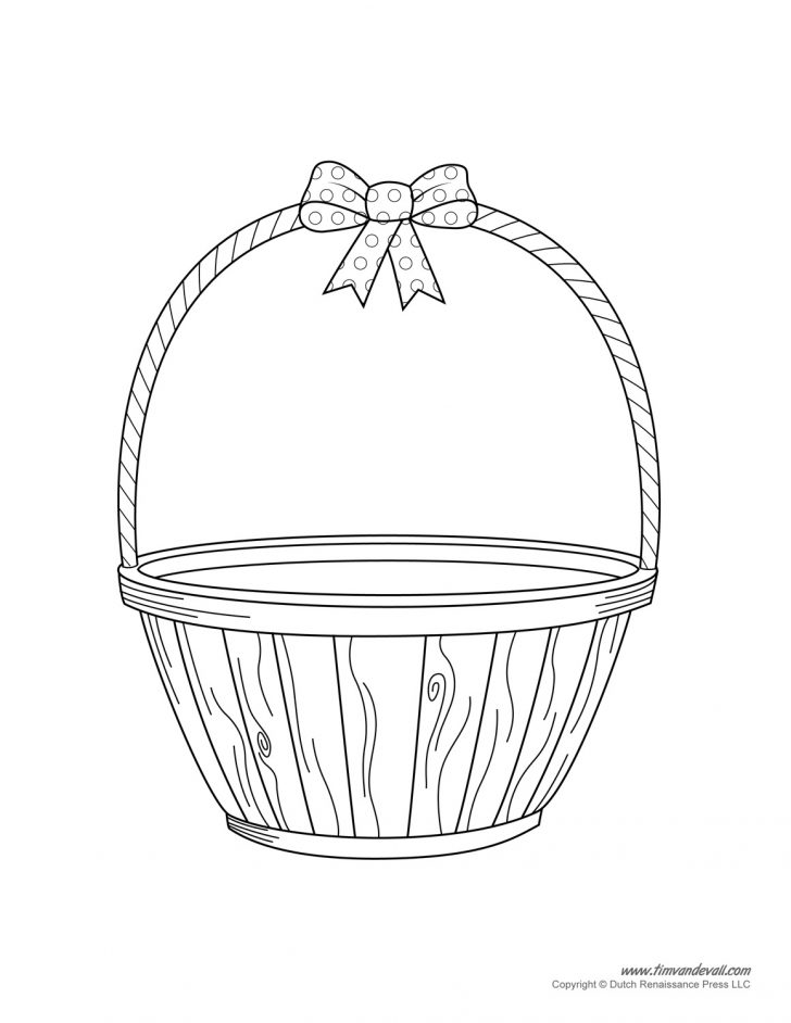Free Printable Easter Baskets