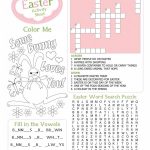 Easter Kids Activity Sheet Free Printable From Wasootch 791X1024   Free Printable Activities For Kids