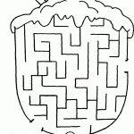 Easy Mazes. Printable Mazes For Kids.   Best Coloring Pages For Kids   Free Printable Mazes For Kids