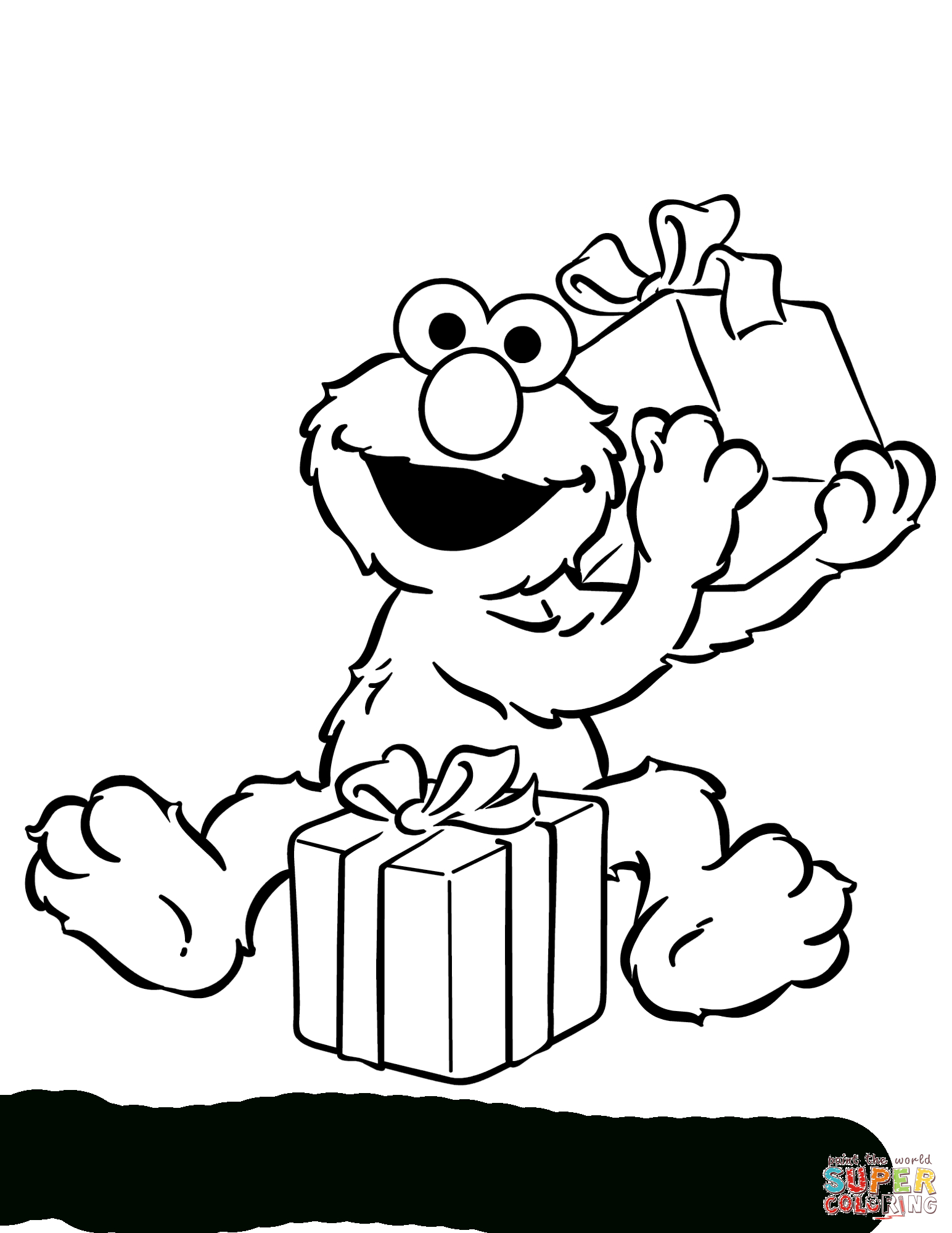 Elmo Coloring Page | Free Printable Coloring Pages - Elmo Color Pages Free Printable