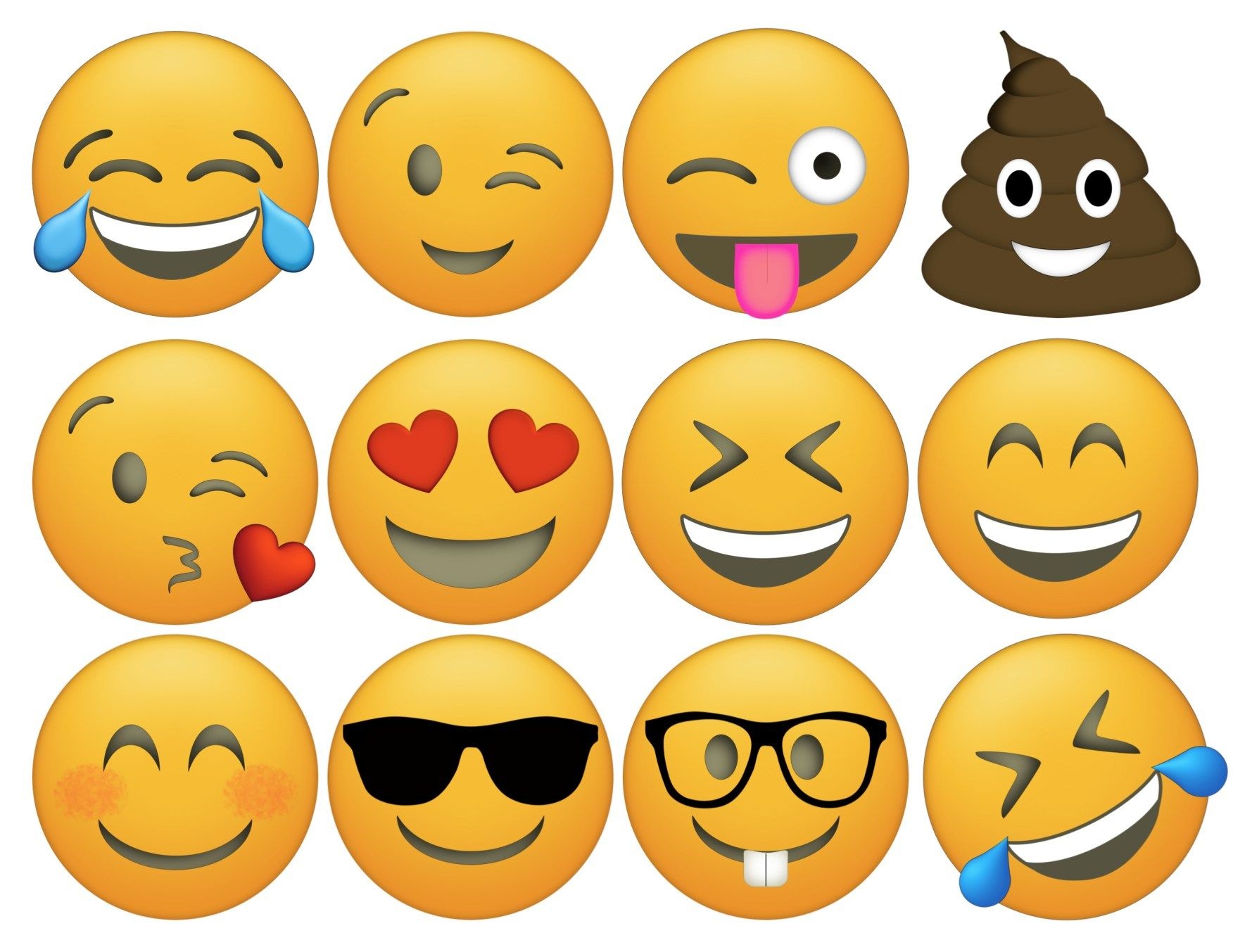 Emoji Cupcake Toppers Free Printable | Lydia | Emoji Cupcake Toppers - Free Printable Emoji Faces