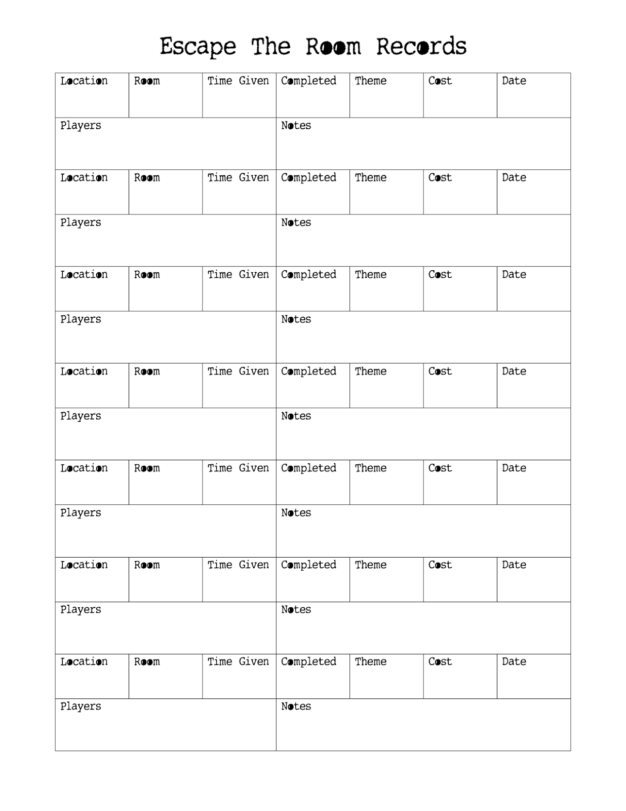 Free Printable Escape Room Puzzles Free Printable