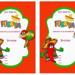 Fiesta Mexican Birthday Invitations | Birthday Printable   Free Printable Mexican Fiesta Invitations