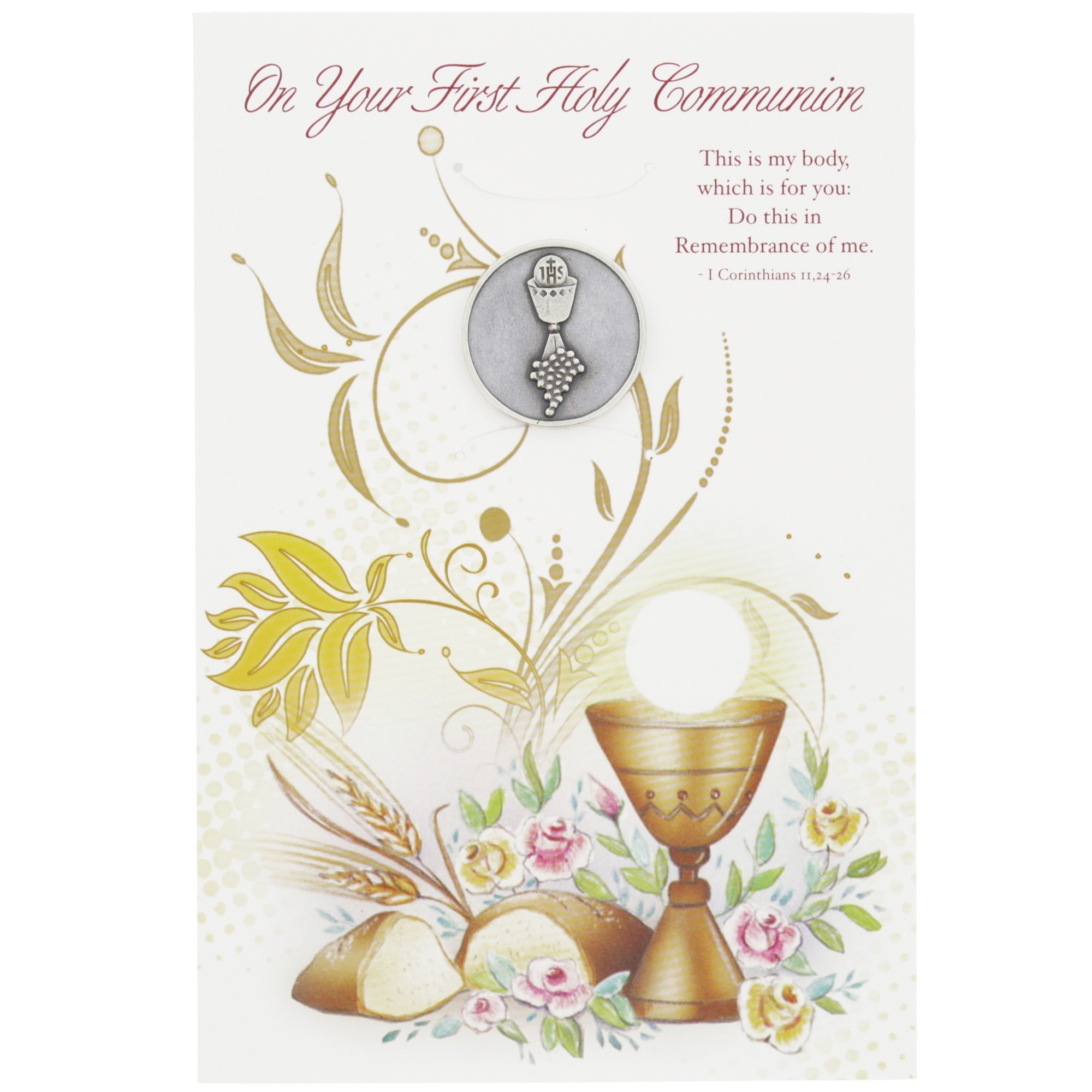 First Holy Communion Cards Printable Free Free Printable