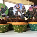 Fortnite Cupcake Topper Tutorial – Kids Birthday Parties   Free Printable Fortnite Cupcake Toppers