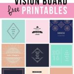 Frases Imprimibles Para El Vision Board   Diseños Para Imprimir Para   Free Weight Loss Vision Board Printables