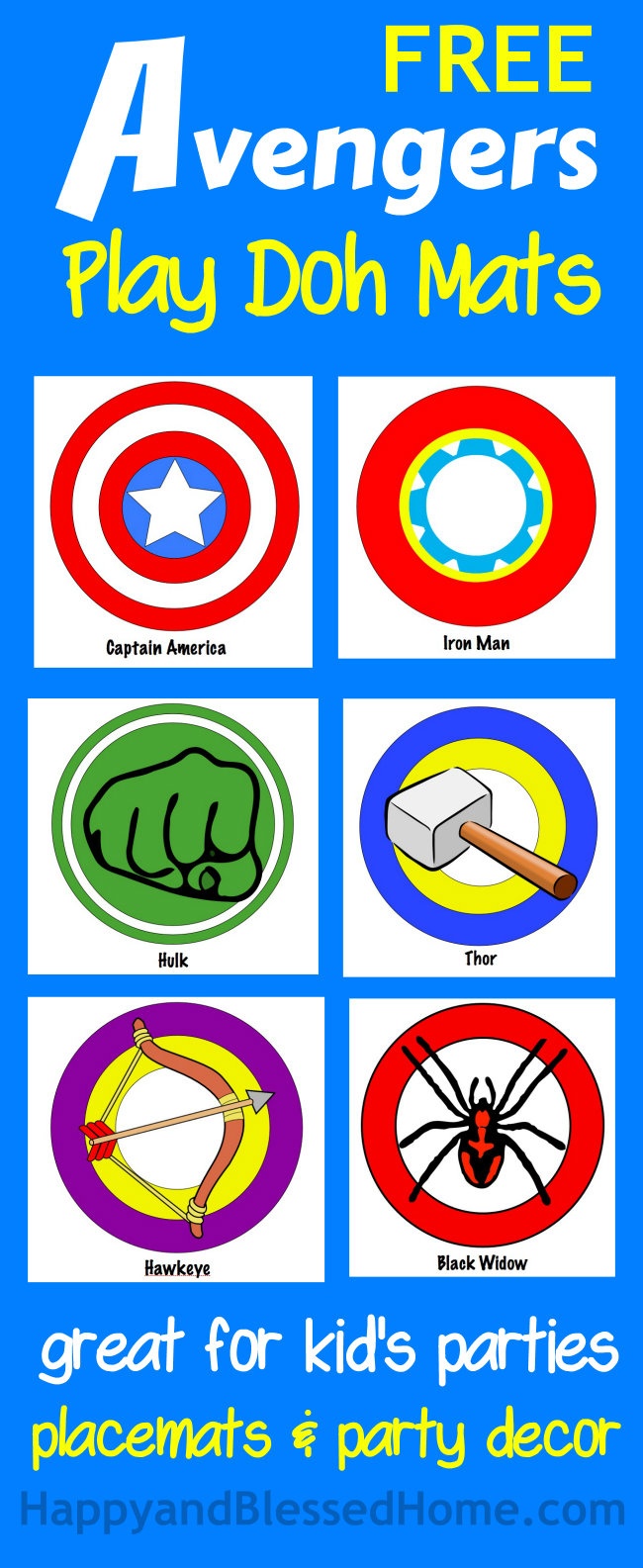 Free Avengers Printables And New Avengers Super Heroes Assemble App - Free Avengers Birthday Party Printables