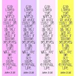 Free Bible Verse Printable Bookmark Template | Pearls | Free   Free Printable Bookmarks Templates