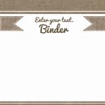 Free Binder Cover Templates | Customize Online & Print At Home | Free!   Free Printable Binder Cover Templates