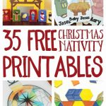 Free Christmas Nativity Printables And Coloring Pages   Free Printable Nativity Story