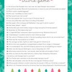 Free Christmas Trivia Game | Lil' Luna   Free Printable Christmas Trivia Quiz