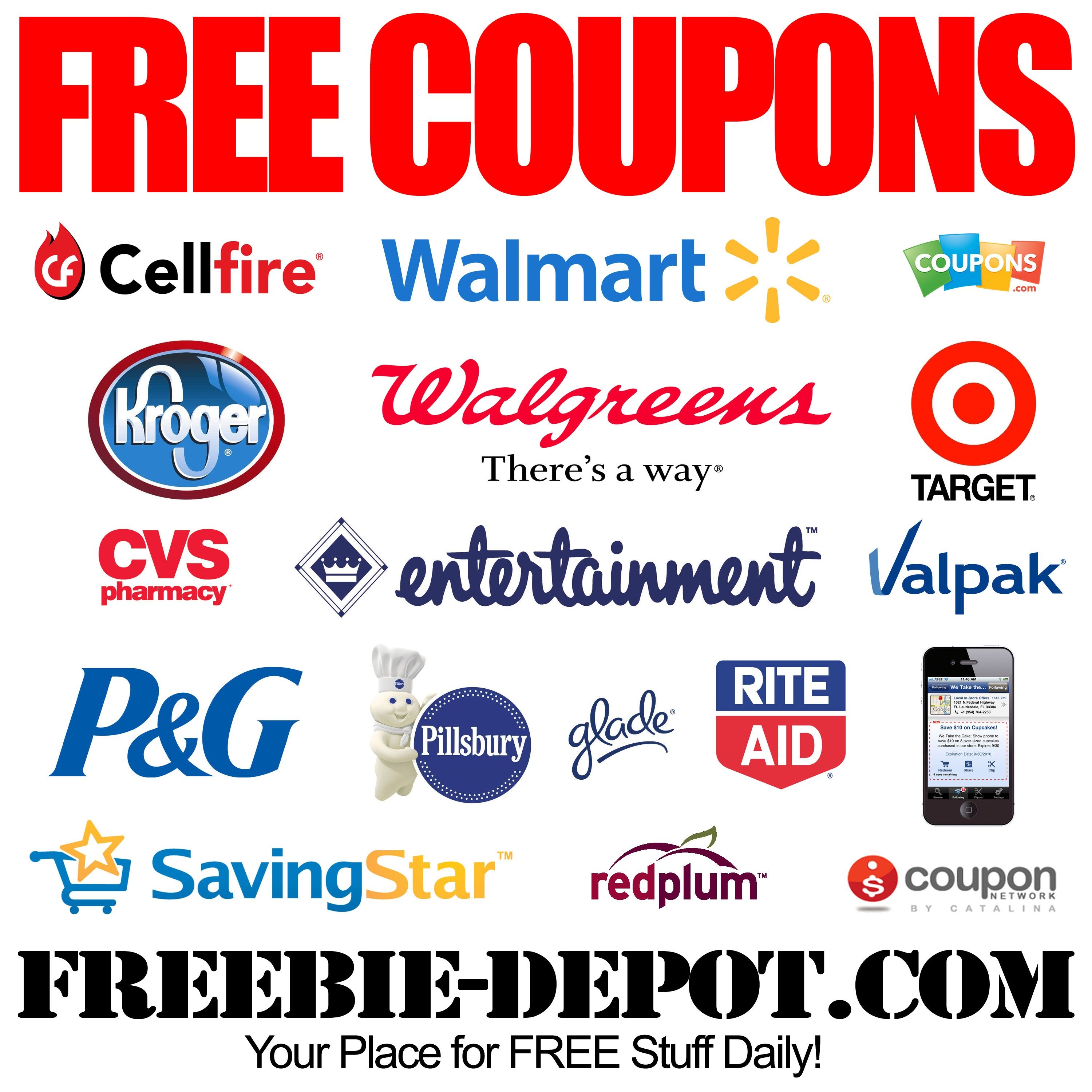 Free Coupons - Free Printable Coupons - Free Grocery Coupons - Free Printable Walmart Coupons