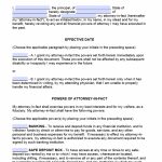Free Durable Power Of Attorney South Carolina Form – Adobe Pdf   Free Printable Power Of Attorney Forms