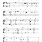 Free Easy Christmas Piano Sheet Music | What Child Is This?   Free Printable Classical Sheet Music For Piano
