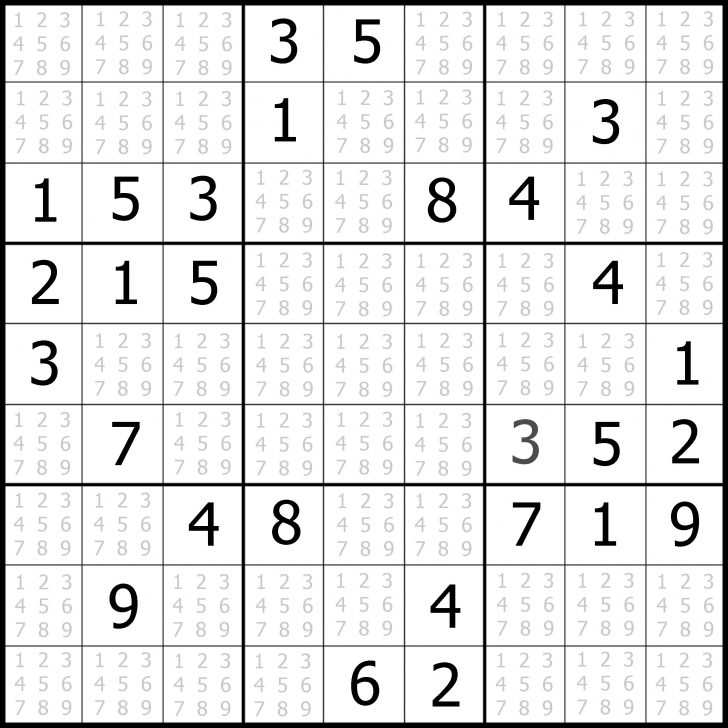 Free Printable Sudoku Easy