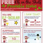 Free Elf On The Shelf Notes | Holiday Inspirations! | Elf On The   Free Printable Elf On The Shelf Notes