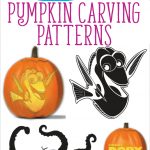 Free Finding Dory Pumpkin Carving Patterns To Print! | All Things   Free Printable Toy Story Pumpkin Carving Patterns