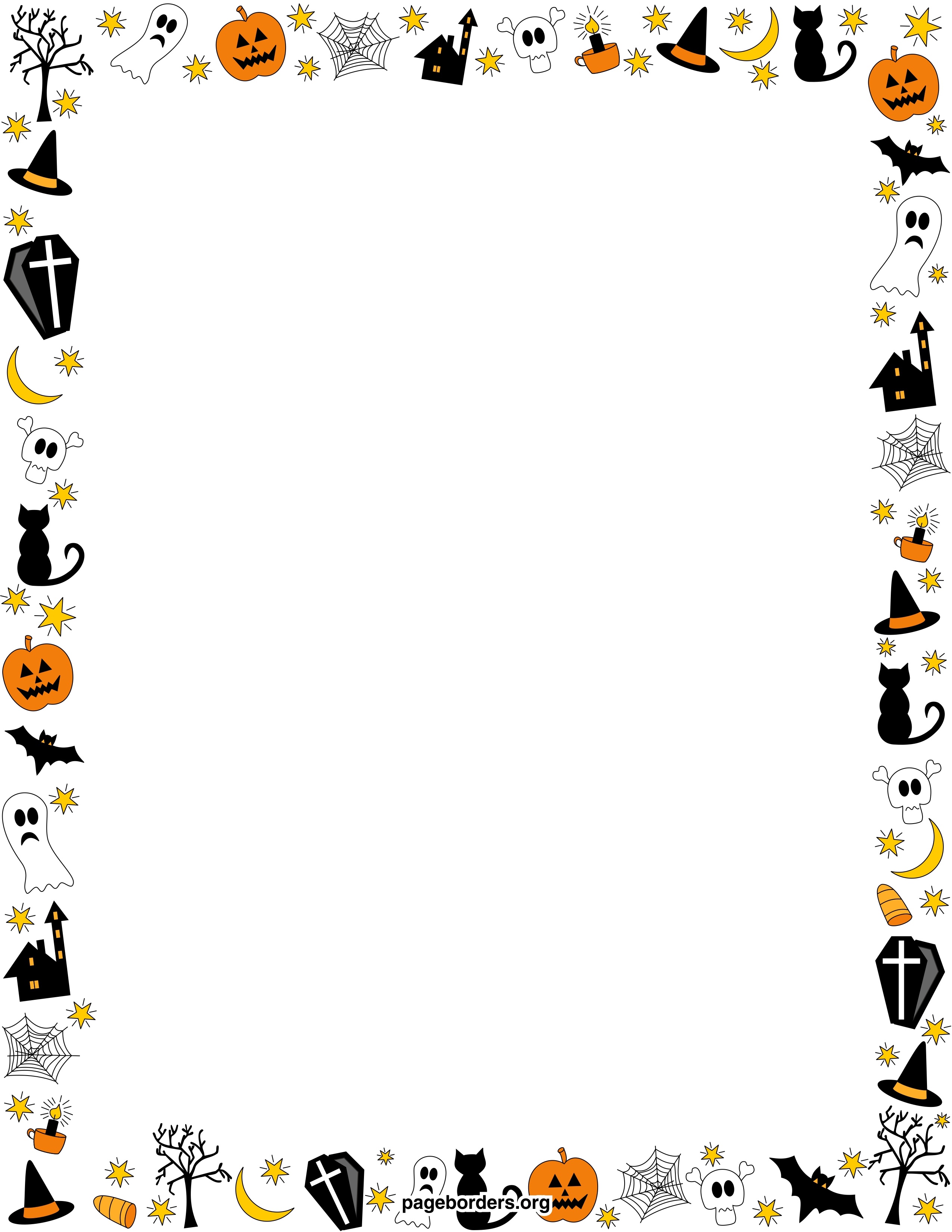 Printable Halloween Stationery Printable Word Searches