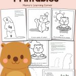 Free Groundhog Day Printables!   Mamas Learning Corner   Free Groundhog Printables Preschool