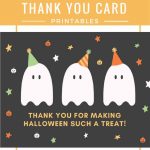 Free Halloween Thank You Card Printables | Halloween | Halloween   Printable Halloween Cards To Color For Free