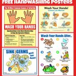 Free #handwashing Posters | Home Economics | School Health, School   Free Printable Hand Washing Posters