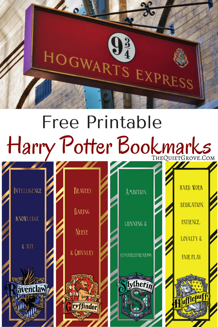 Harry Potter Printables Pdf Free Free Printable
