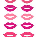 Free Lip And Mustache Printables: Photo Booth Props | Diy | Photo   Free Lip And Mustache Printables