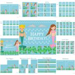 Free Mermaid Birthday Party Printables From Printabelle | Catch My Party   Free Printable Mermaid Tags